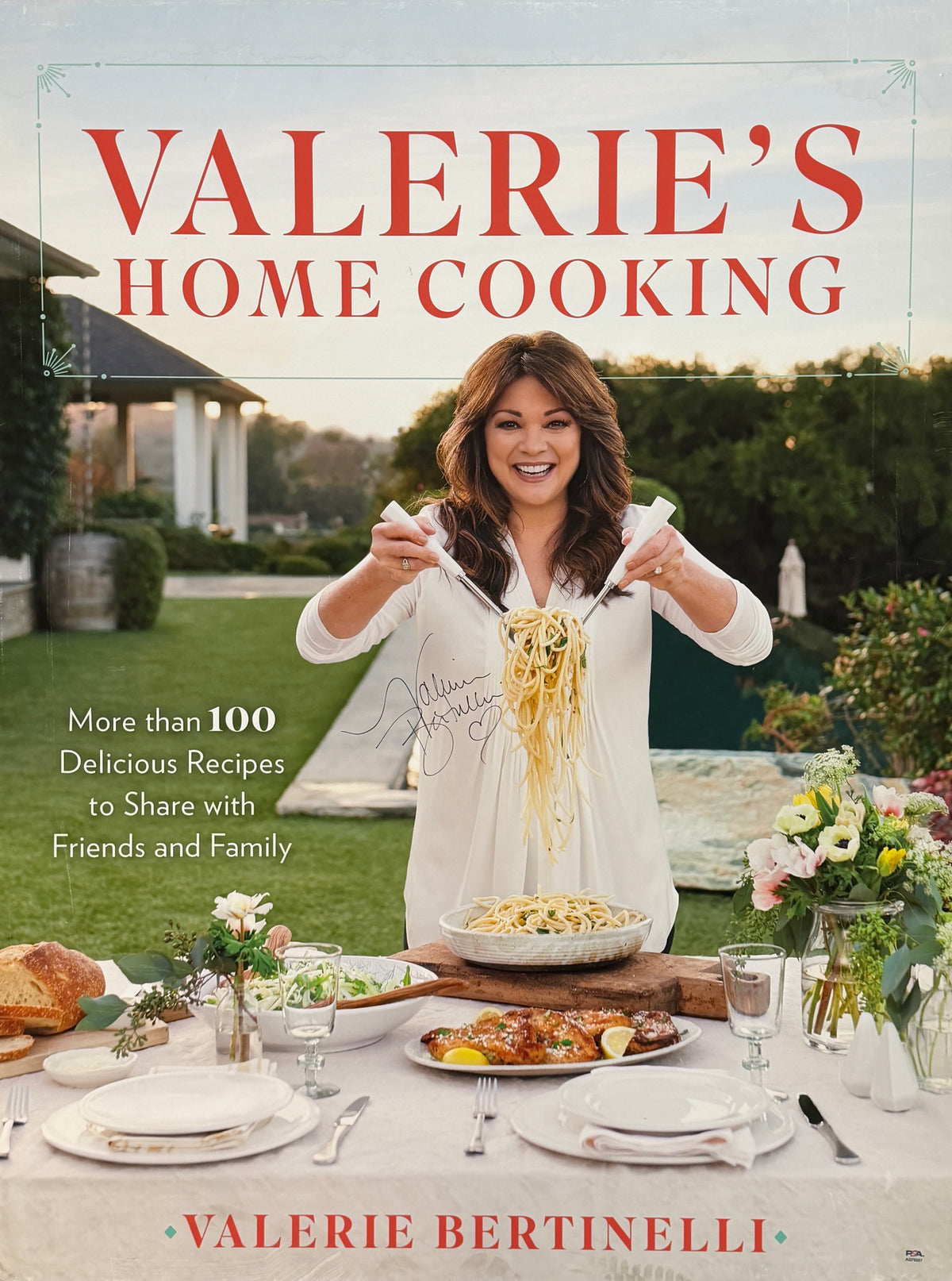 Valerie Bertinelli Actress Signed/Autographed 27x36 Mounted Poster PSA  214862