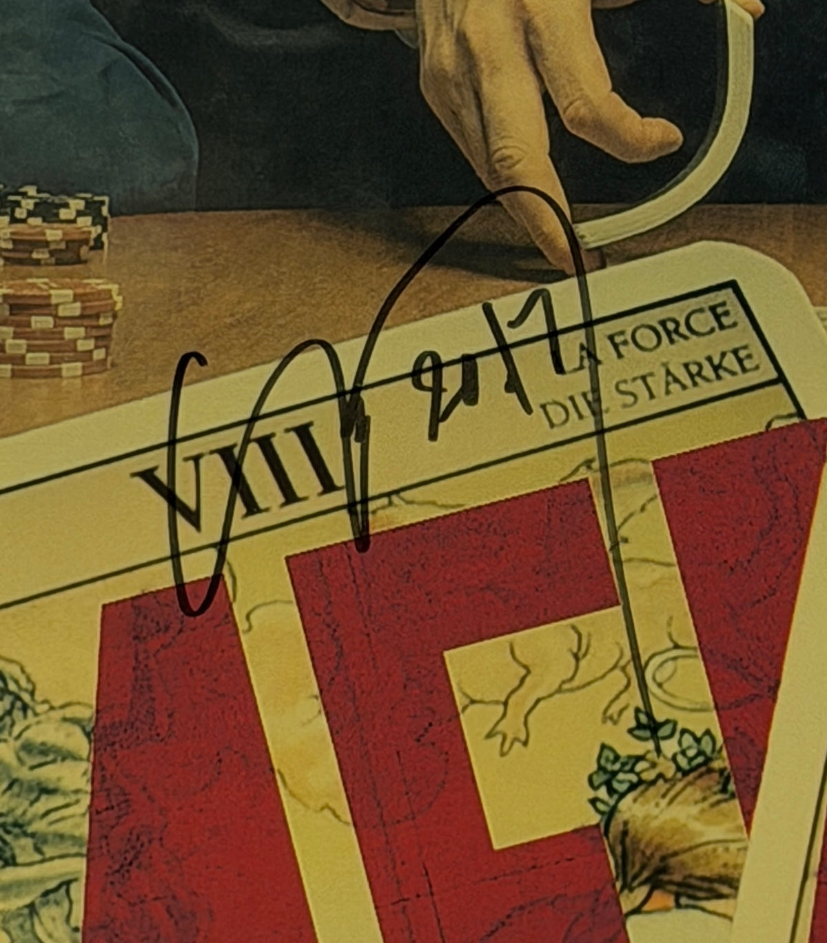 Corey Taylor Author/Singer Slipknot Signed/Auto 24x36 Mounted Poster PSA 214864