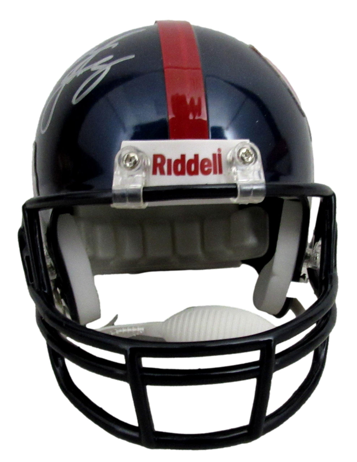 Hugh Freeze Signed/Autographed Ole Miss Mini Football Helmet JSA 213265