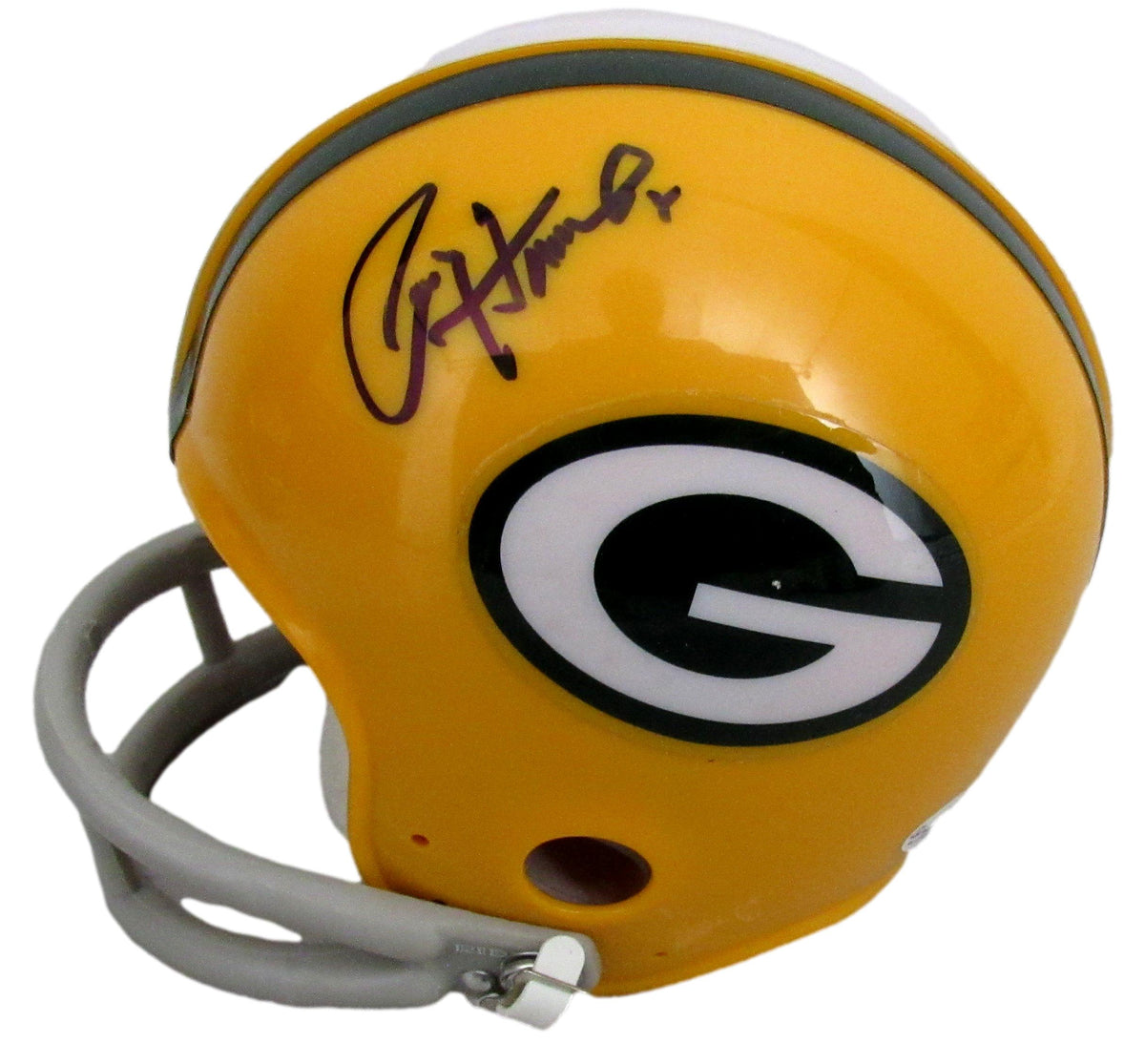 Paul Hornung/Bill Curry Signed/Auto Packers Mini Football Helmet JSA 213267