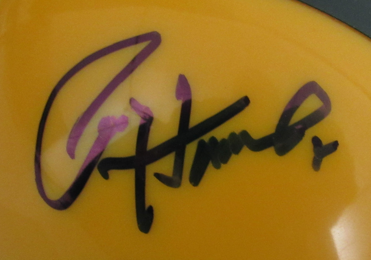 Paul Hornung/Bill Curry Signed/Auto Packers Mini Football Helmet JSA 213267