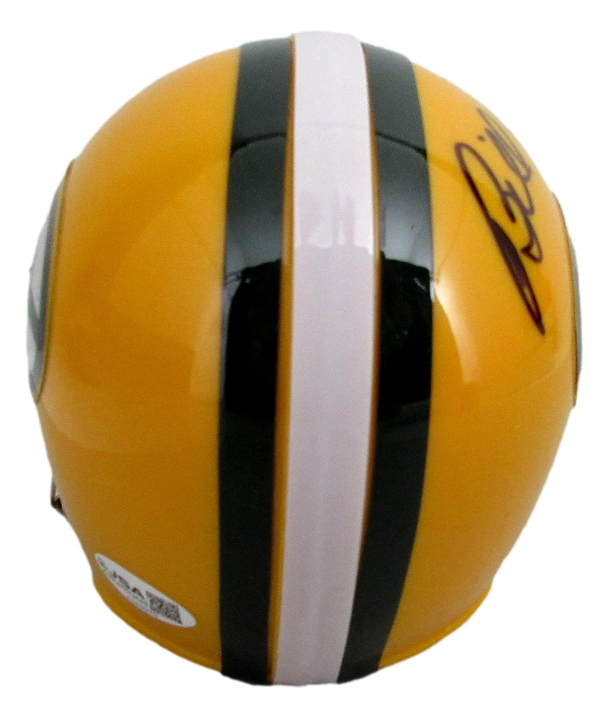 Paul Hornung/Bill Curry Signed/Auto Packers Mini Football Helmet JSA 213267