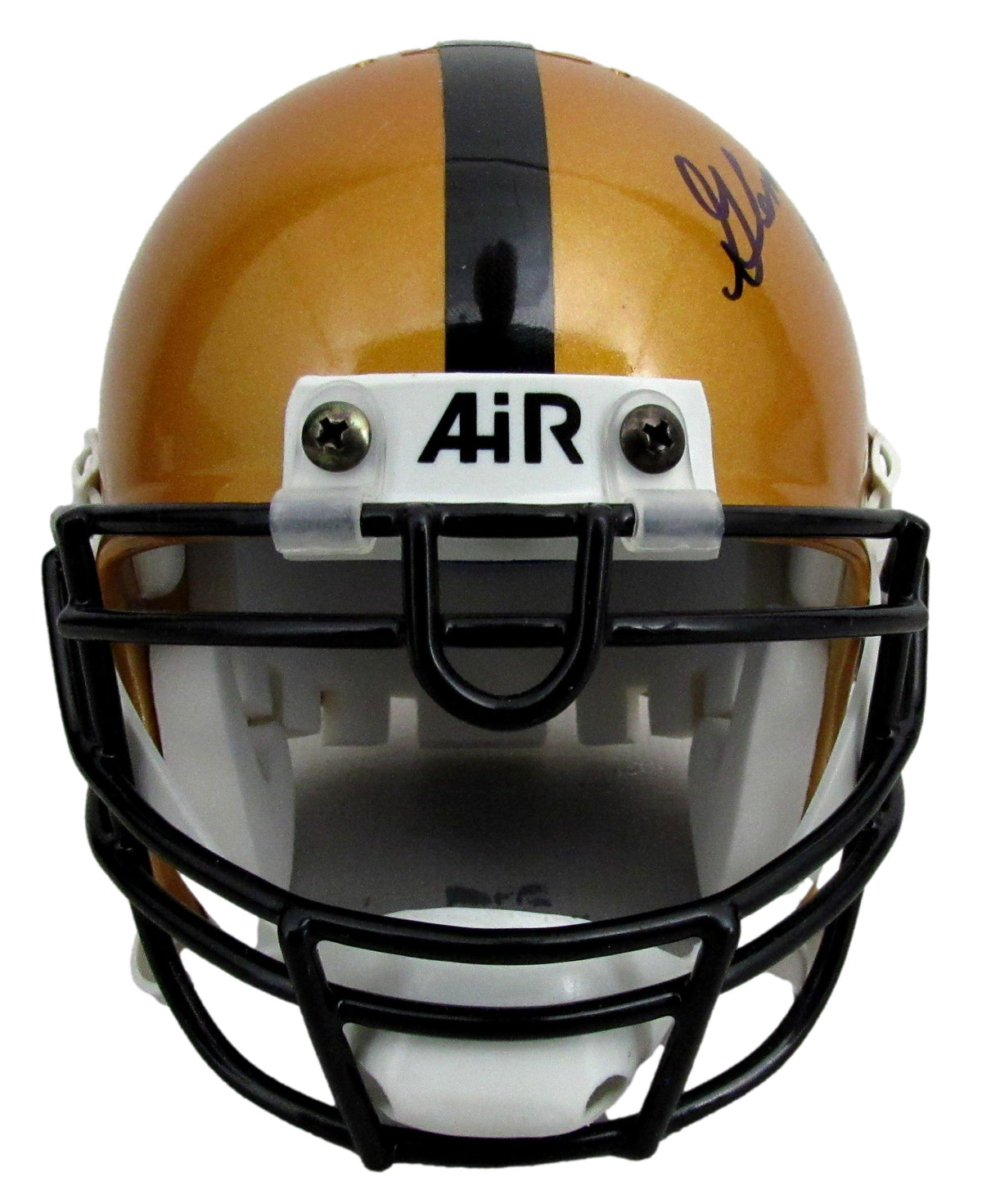 Glenn Davis 1946 Heisman Signed/Inscribed Army Mini Football Helmet JSA 213268