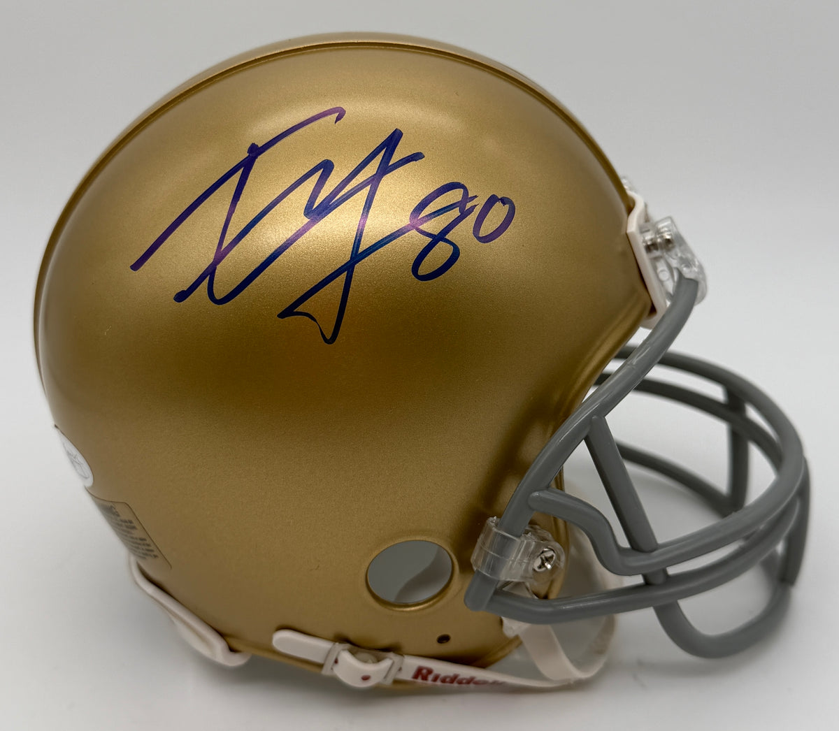 Tyler Eifert Signed/Autographed Notre Dame Mini Football Helmet JSA 214890