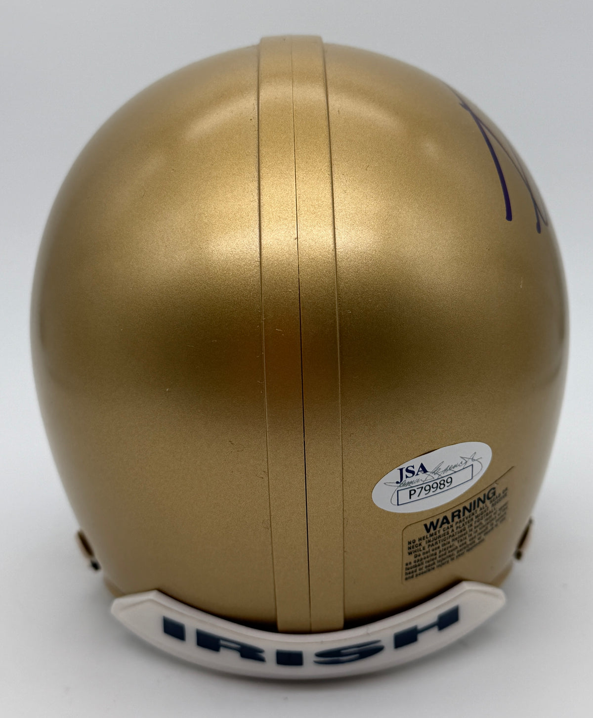 Tyler Eifert Signed/Autographed Notre Dame Mini Football Helmet JSA 214890