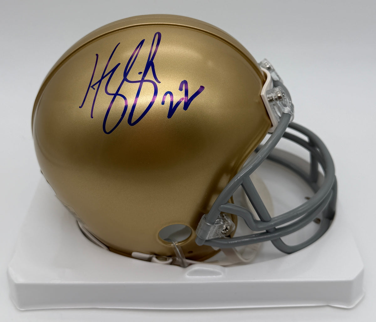 Harrison Smith Signed/Autographed Notre Dame Mini Football Helmet JSA 214892