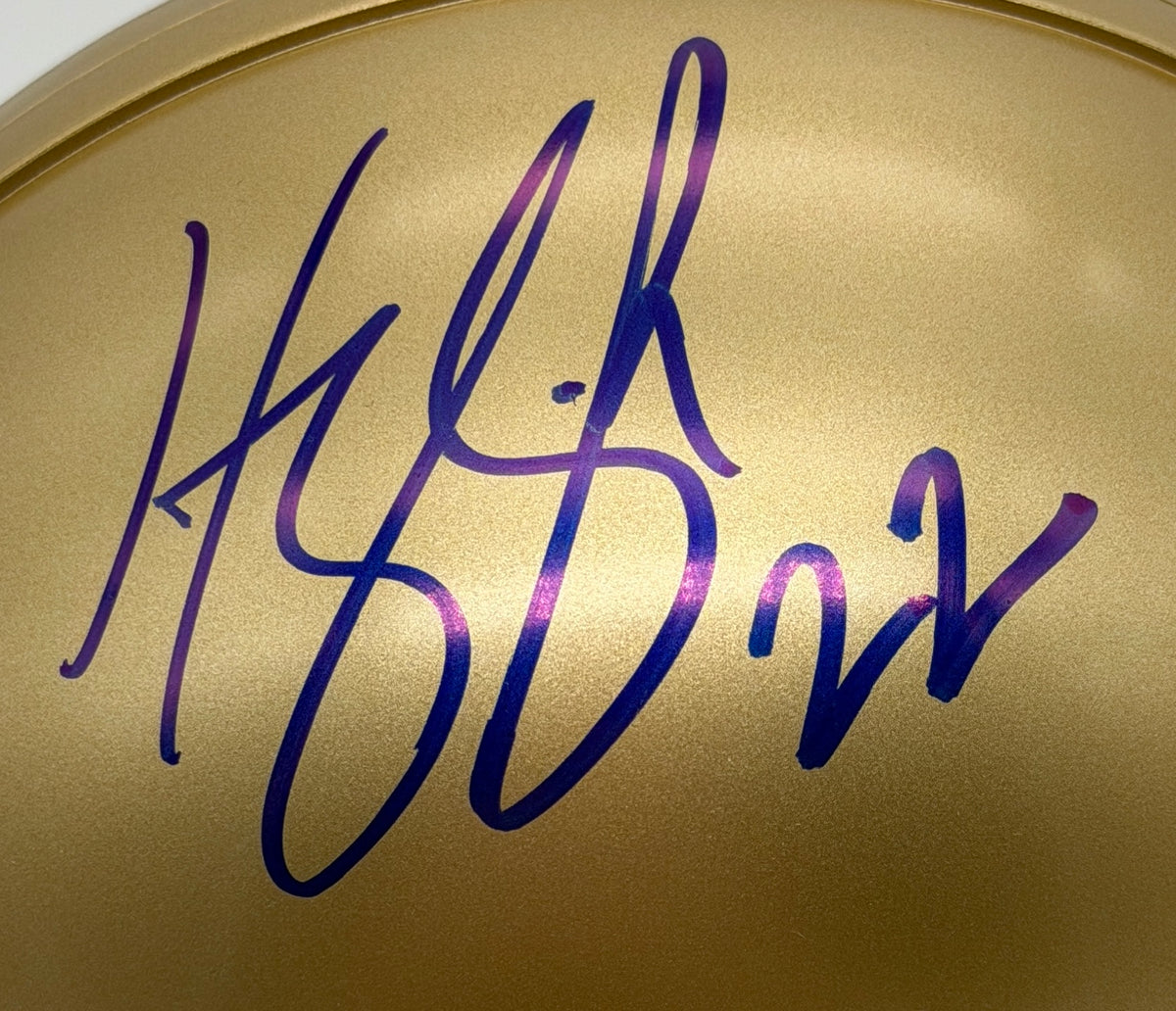 Harrison Smith Signed/Autographed Notre Dame Mini Football Helmet JSA 214892