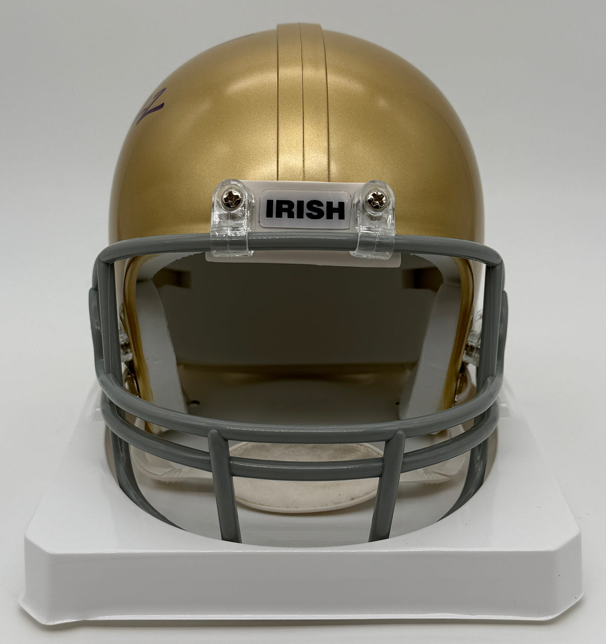 Harrison Smith Signed/Autographed Notre Dame Mini Football Helmet JSA 214892