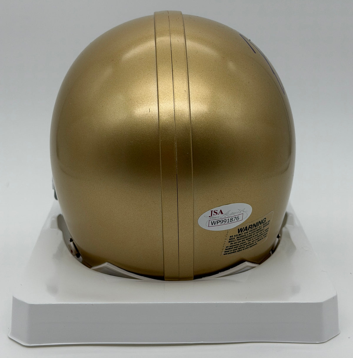Zack Martin Signed/Autographed Notre Dame Mini Football Helmet JSA 214893