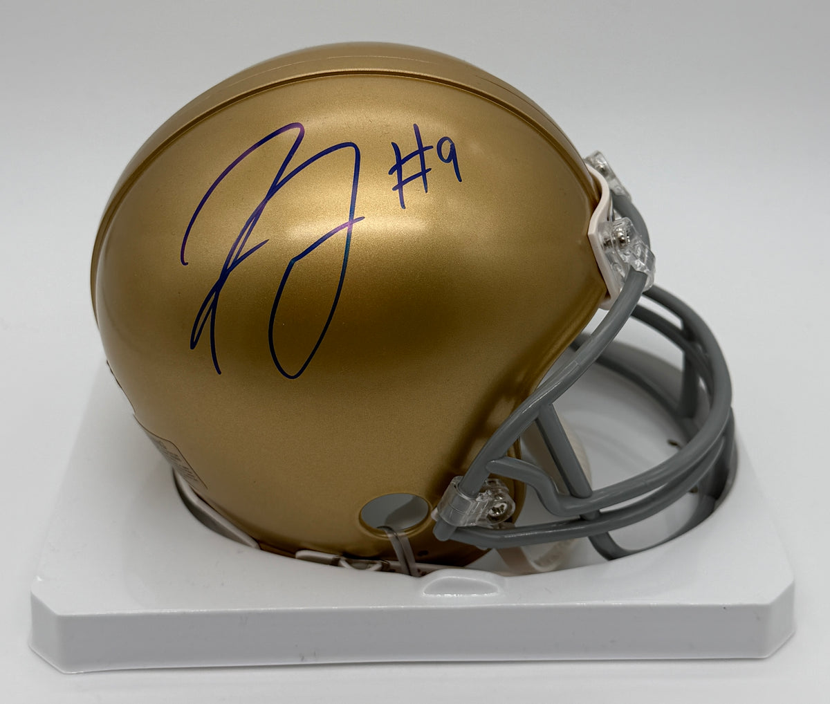 Jaylon Smith Signed/Autographed Notre Dame Mini Football Helmet JSA 214894