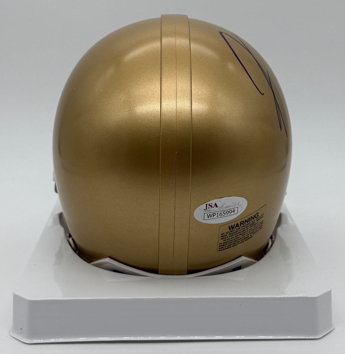 Jaylon Smith Signed/Autographed Notre Dame Mini Football Helmet JSA 214894