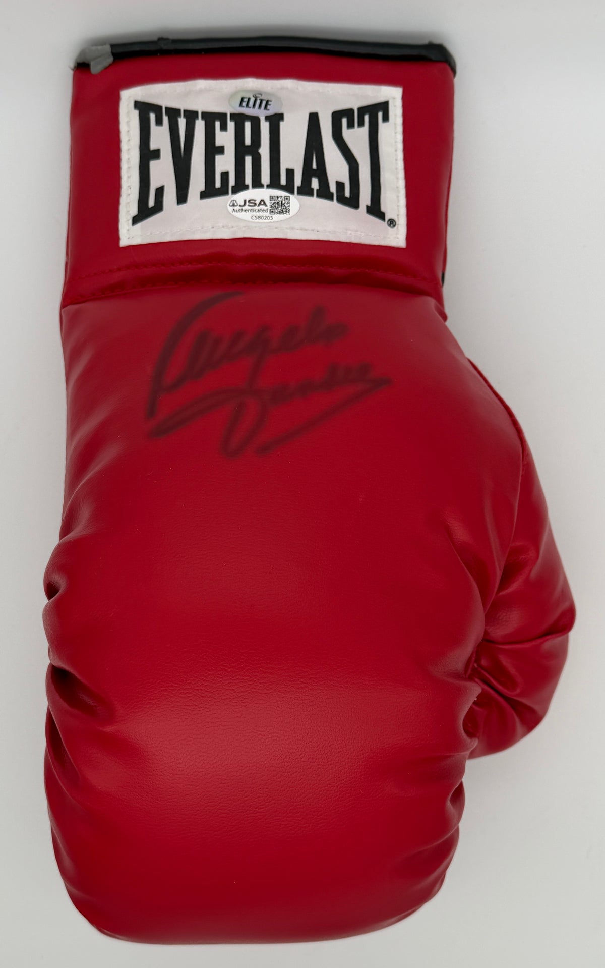Angelo Dundee Signed/Autographed Red Right Everlast Boxing Glove JSA 214883
