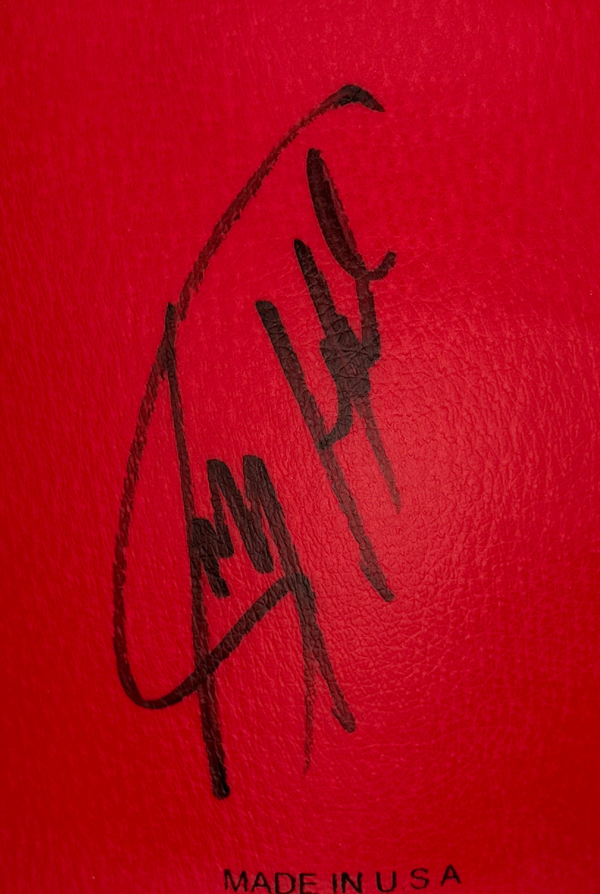Larry Holmes Signed/Autographed Red Left Everlast Boxing Glove JSA 214886
