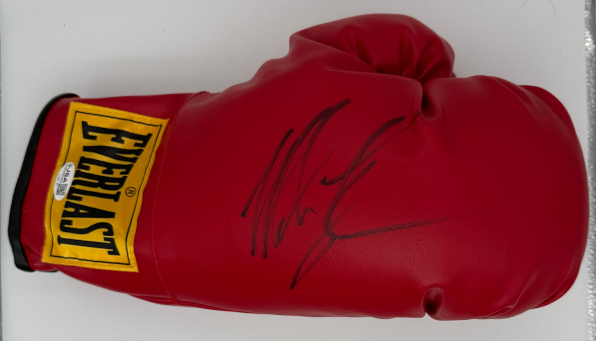 Mike Tyson Signed/Autographed Red Right Everlast Boxing Glove JSA 214887