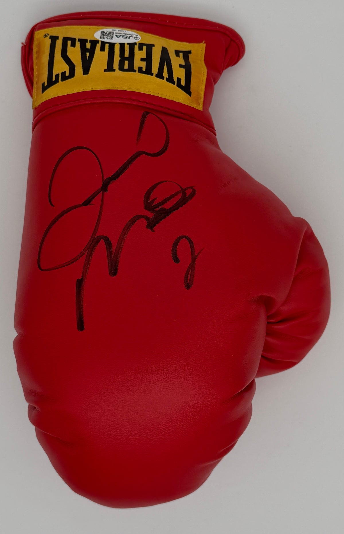 Floyd Mayweather Signed/Autographed Red Right Everlast Boxing Glove JSA 214889
