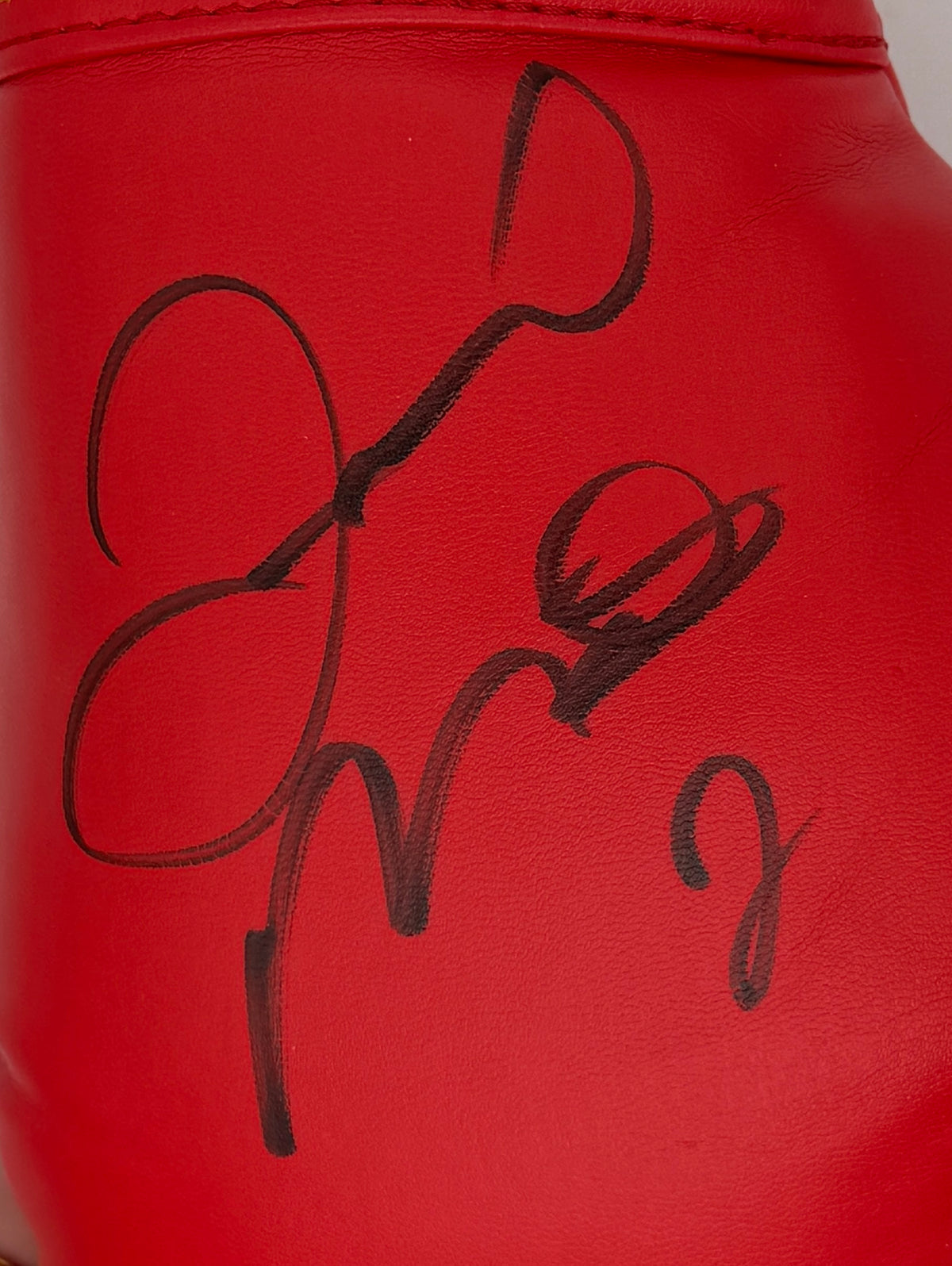 Floyd Mayweather Signed/Autographed Red Right Everlast Boxing Glove JSA 214889