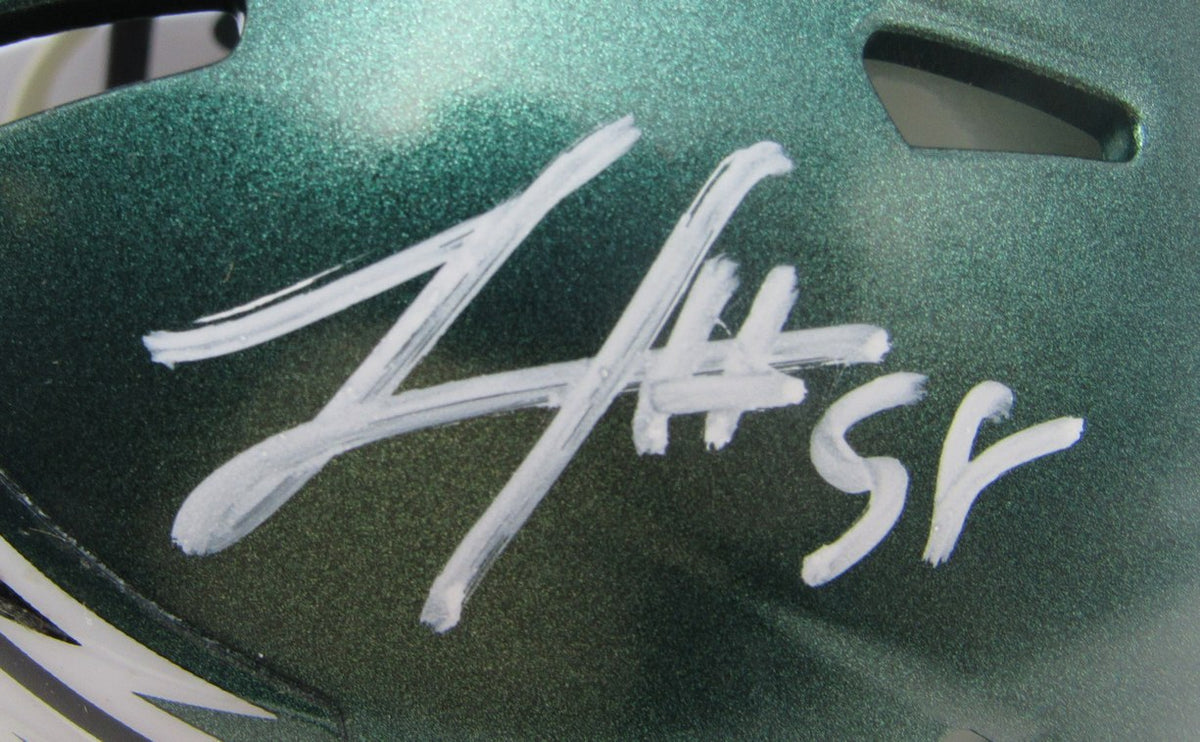 Jaylx Hunt Eagles Signed/Autographed Speed Mini Helmet PSA/DNA 214310
