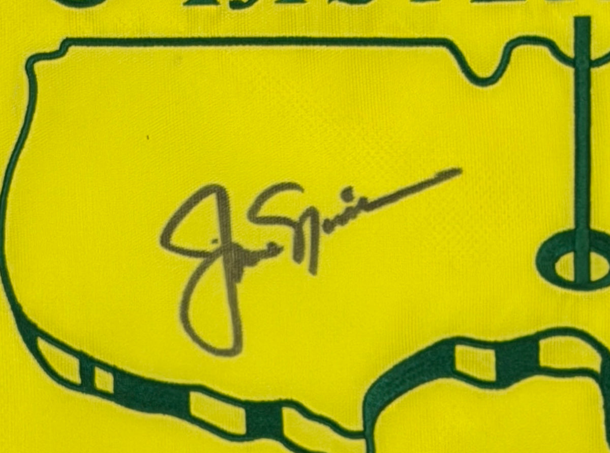 Jack Nicklaus Signed/Autographed 2003 Masters Pin Flag PSA/DNA 214874