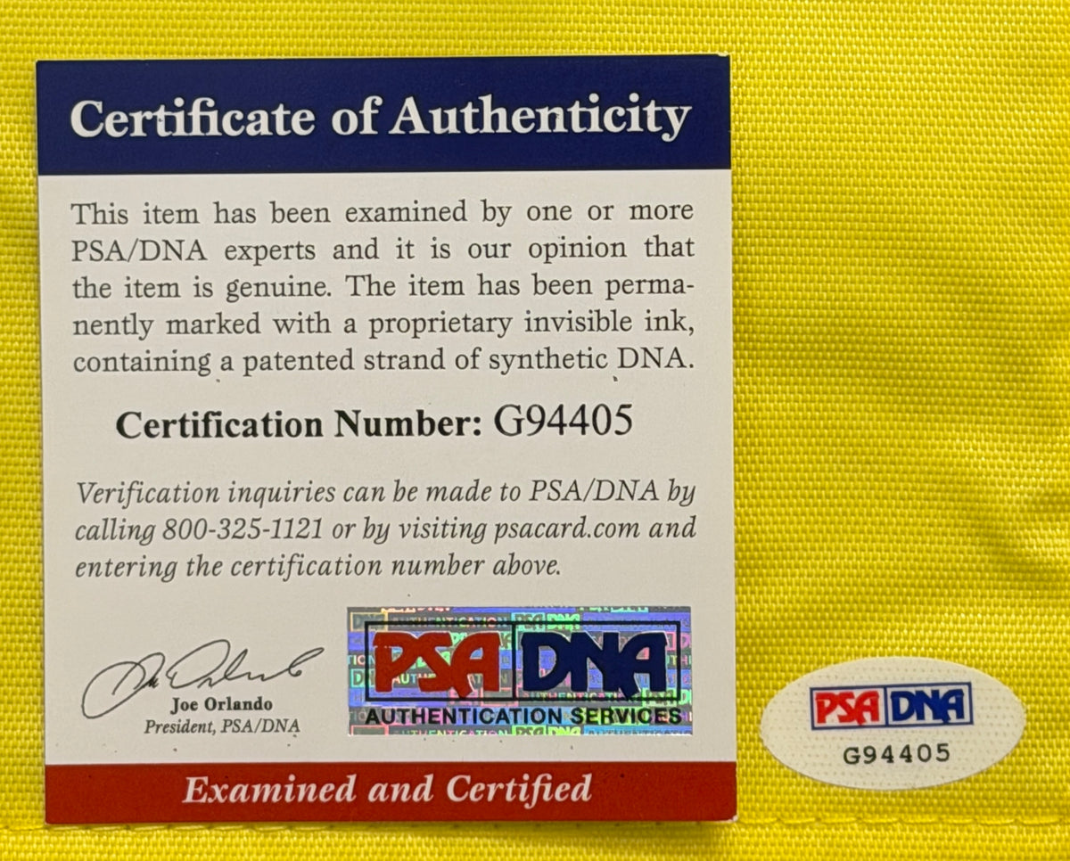 Jack Nicklaus Signed/Autographed 2007 Masters Pin Flag PSA/DNA 214875