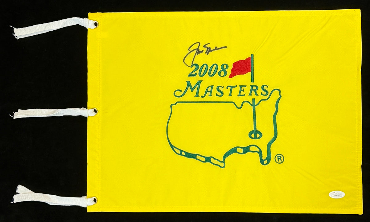 Jack Nicklaus Signed/Autographed 2008 Masters Pin Flag PSA/DNA 214876