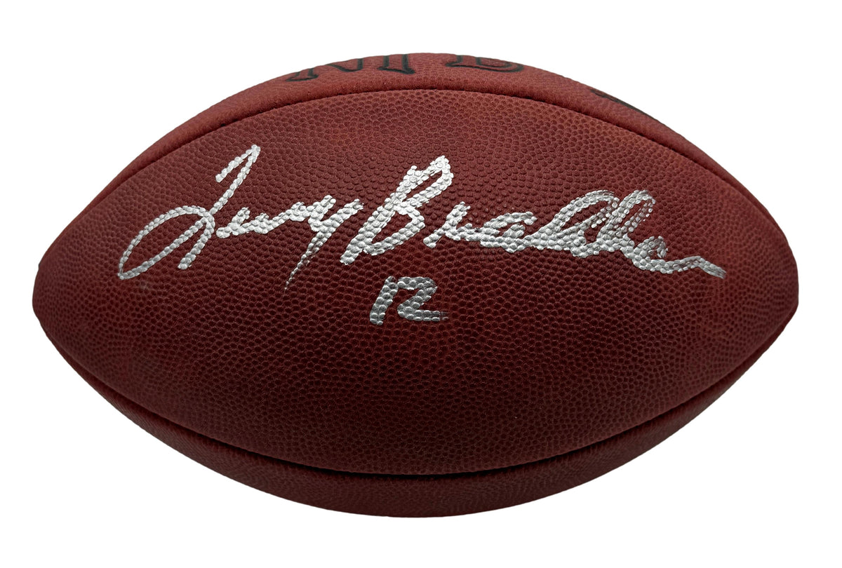 Terry Bradshaw HOF Signed Official Wilson NFL Football Steelers JSA 214761