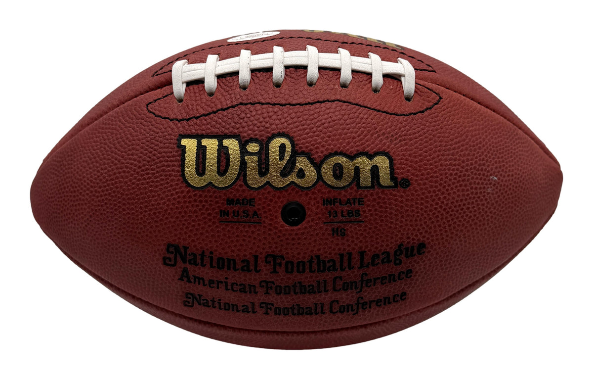 Terry Bradshaw HOF Signed Official Wilson NFL Football Steelers JSA 214761