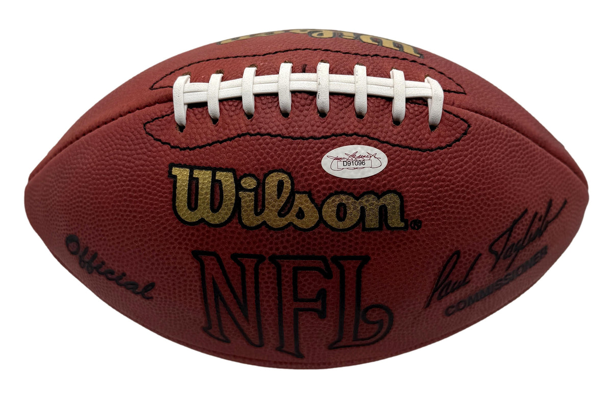 Terry Bradshaw HOF Signed Official Wilson NFL Football Steelers JSA 214761
