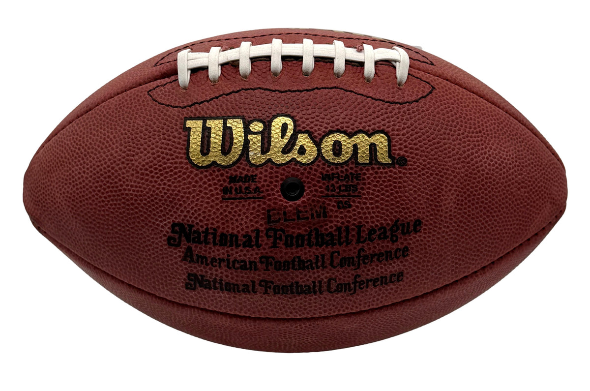Michael Vick Eagles HOF Signed/Auto Official Wilson NFL Football JSA 214763