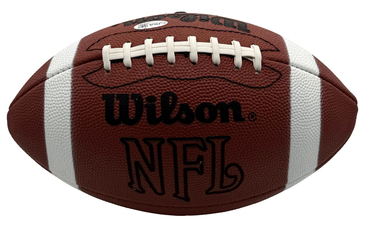 Eric Dickerson HOF LA Rams Autographed Official Wilson NFL Football JSA 214766