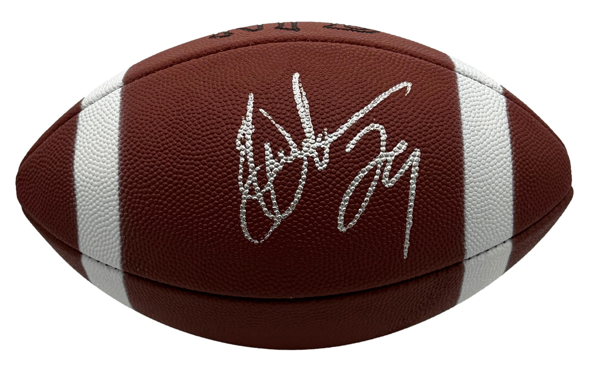 Eric Dickerson HOF LA Rams Autographed Official Wilson NFL Football JSA 214766