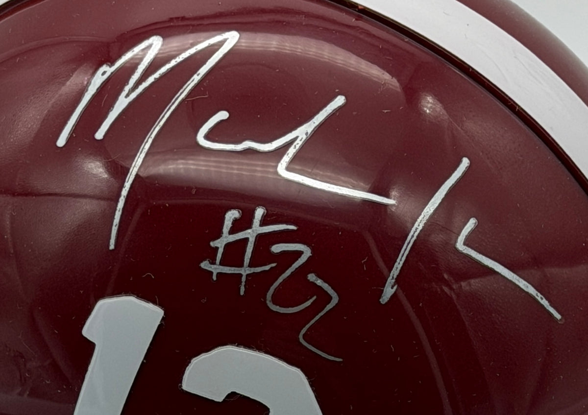 Mark Ingram Signed/Autographed Mini Helmet Alabama Crimson Tide JSA 214898