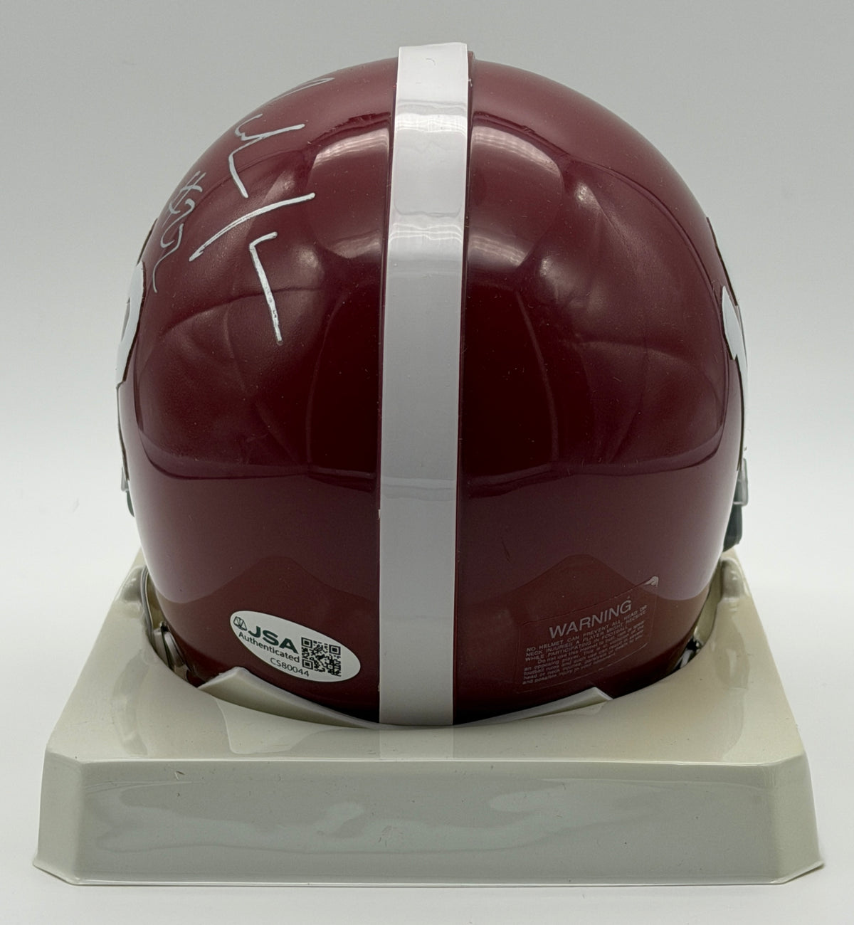Mark Ingram Signed/Autographed Mini Helmet Alabama Crimson Tide JSA 214898