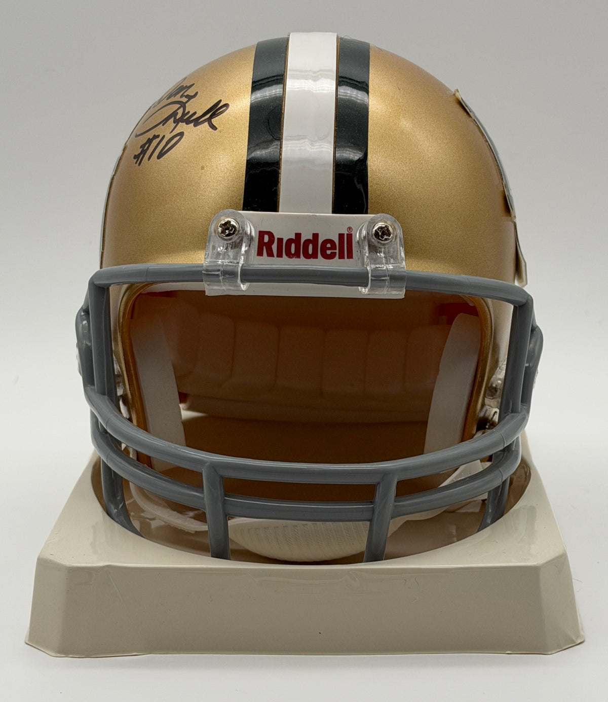 Don Trull Signed/Autographed Mini Helmet Baylor Bears JSA 214899