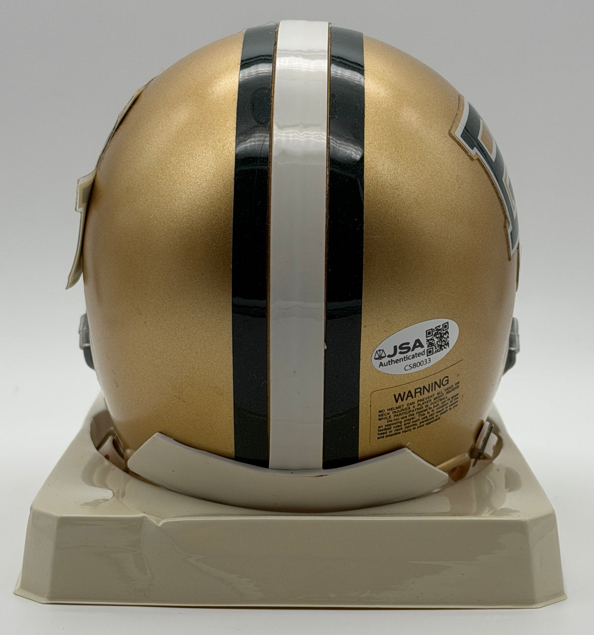 Don Trull Signed/Autographed Mini Helmet Baylor Bears JSA 214899