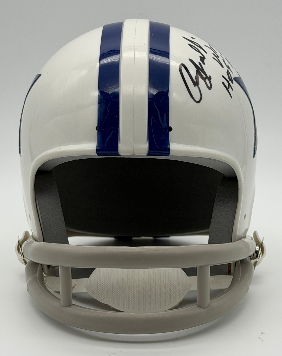 Rayfield Wright HOF Signed/Autographed Mini Helmet Dallas Cowboys JSA 214900