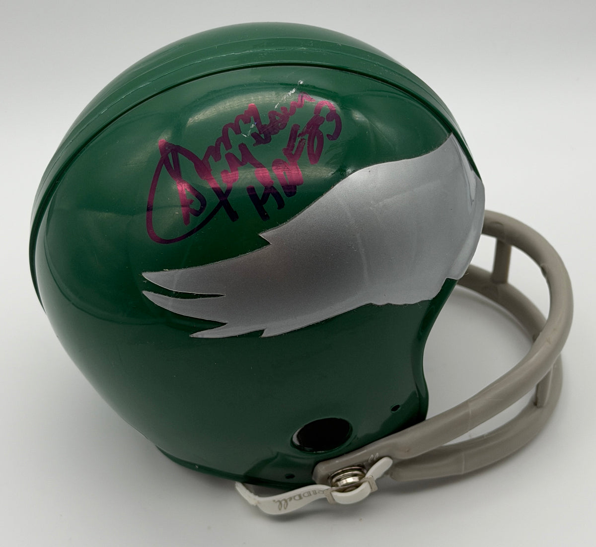 Sonny Jurgensen HOF Signed/Auto Mini Helmet Philadelphia Eagles JSA 214901