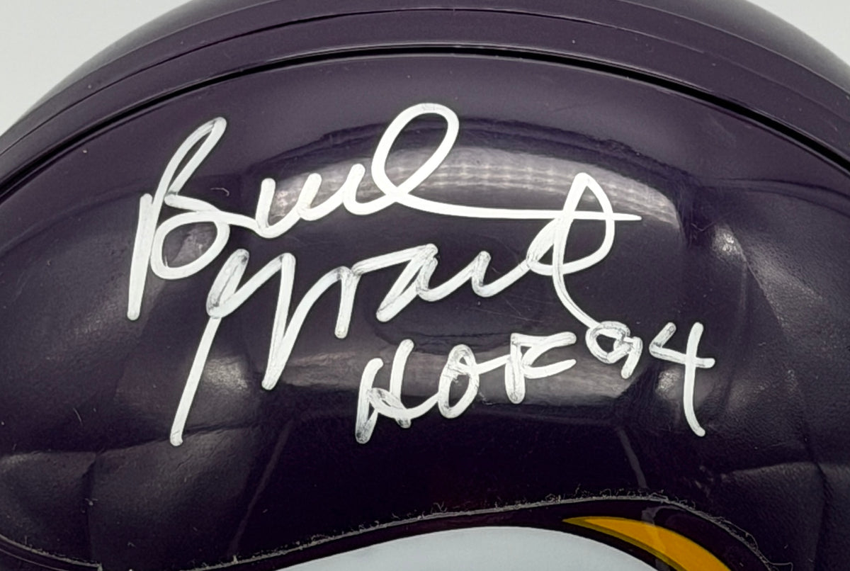 Bud Grant HOF Signed/Autographed Mini Helmet Minnesota Vikings PSA 214902