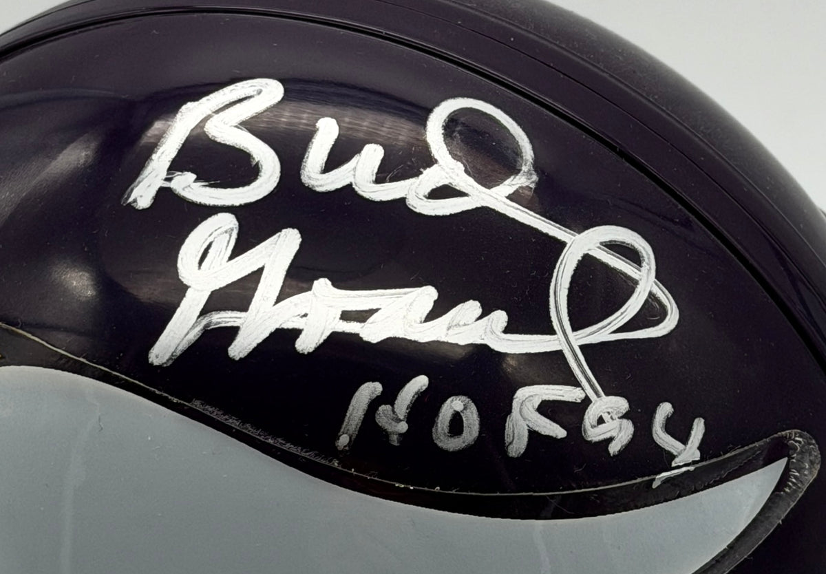 Bud Grant HOF Signed/Autographed Mini Helmet Minnesota Vikings JSA 214903