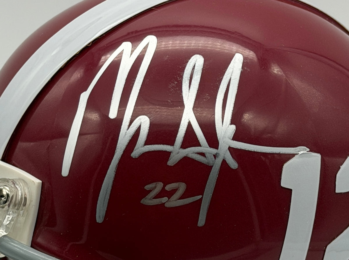 Mark Ingram Signed/Autographed Mini Helmet Alabama Crimson Tide JSA 214906