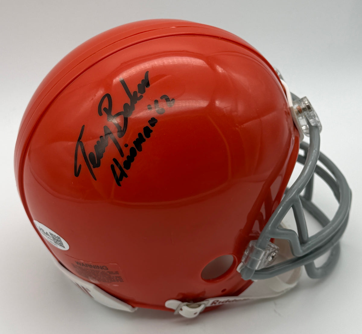 Terry Baker Signed/Autographed Mini Helmet Oregon State Heisman JSA 214908