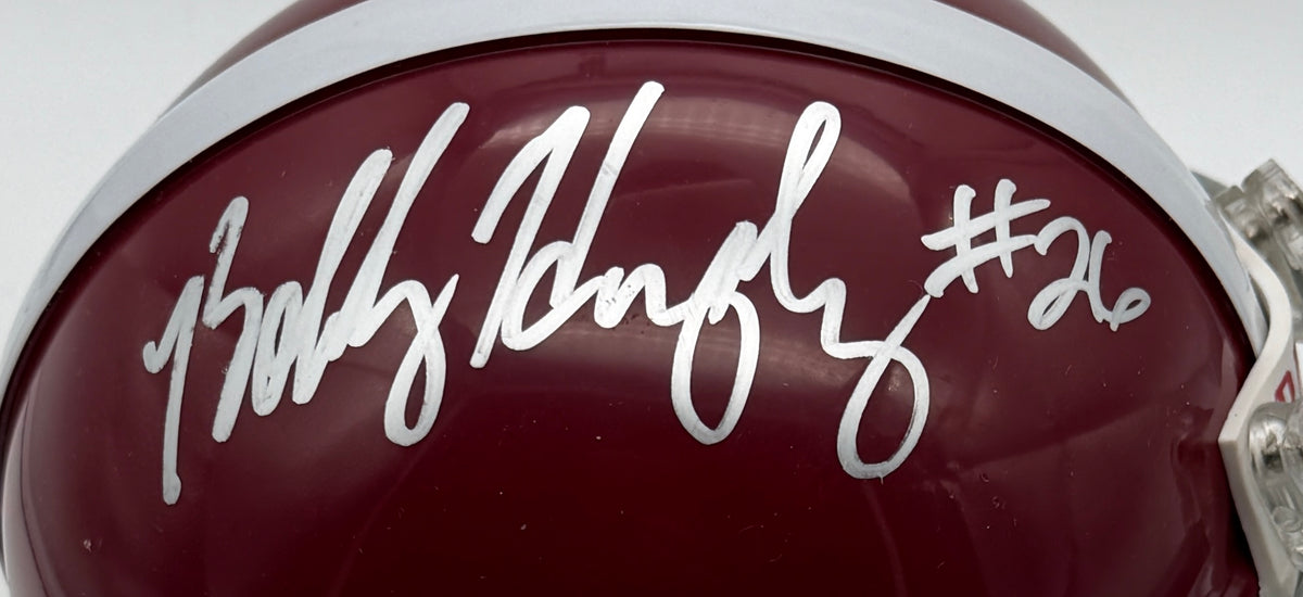 Bobby Humphrey Signed/Autographed Mini Helmet Alabama Crimson Tide JSA 214909