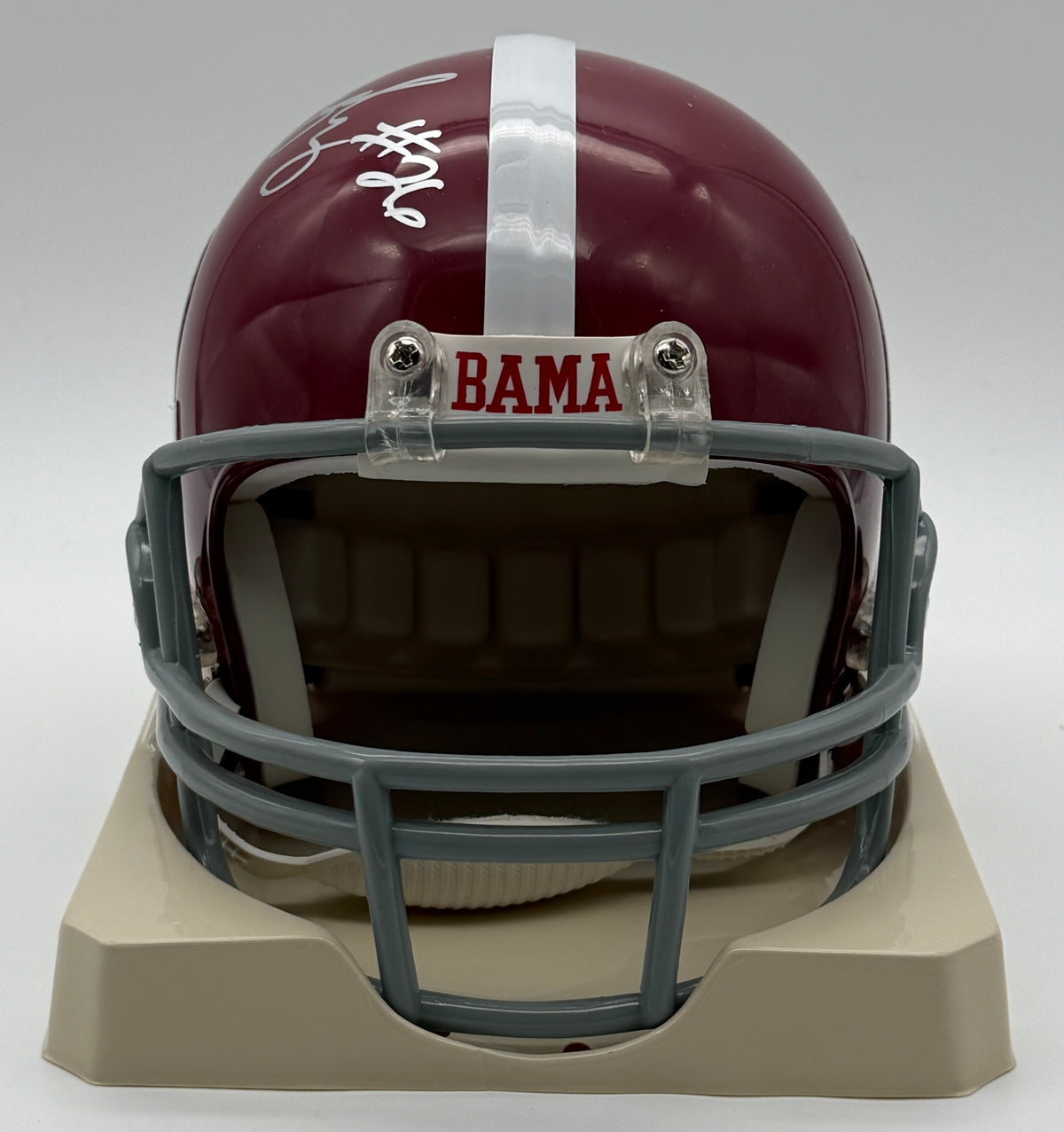 Bobby Humphrey Signed/Autographed Mini Helmet Alabama Crimson Tide JSA 214909