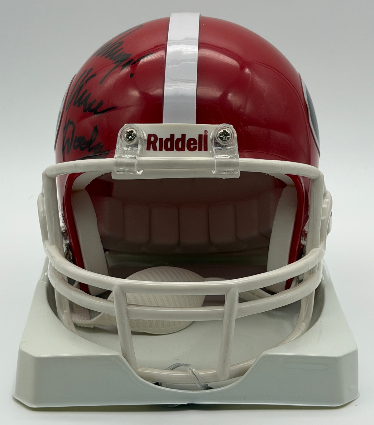 Vince Dooley Signed/Autographed Mini Helmet Georgia Bulldogs JSA 214910