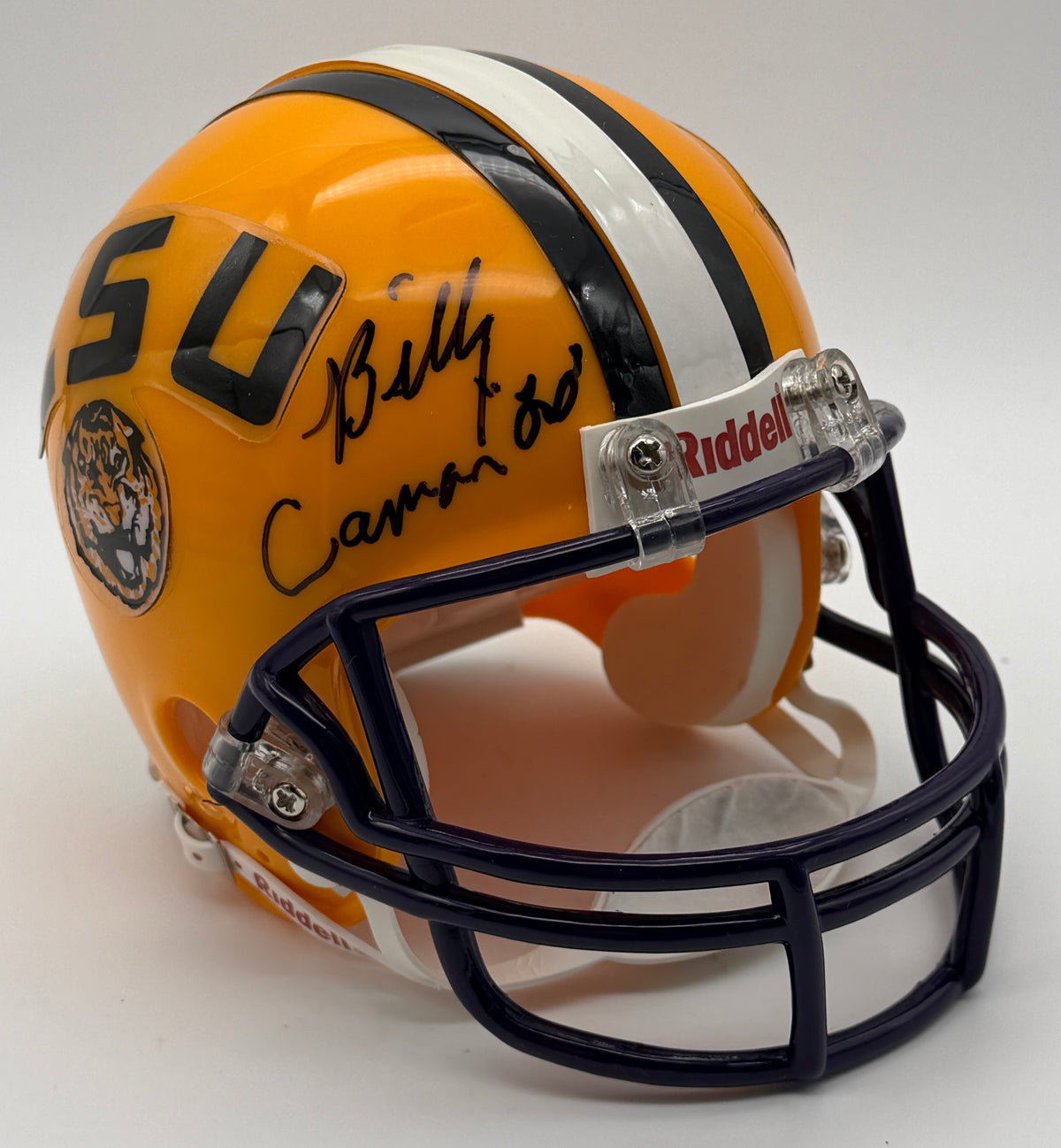 Billy Cannon Signed/Autographed Mini Helmet LSU Tigers JSA 214914