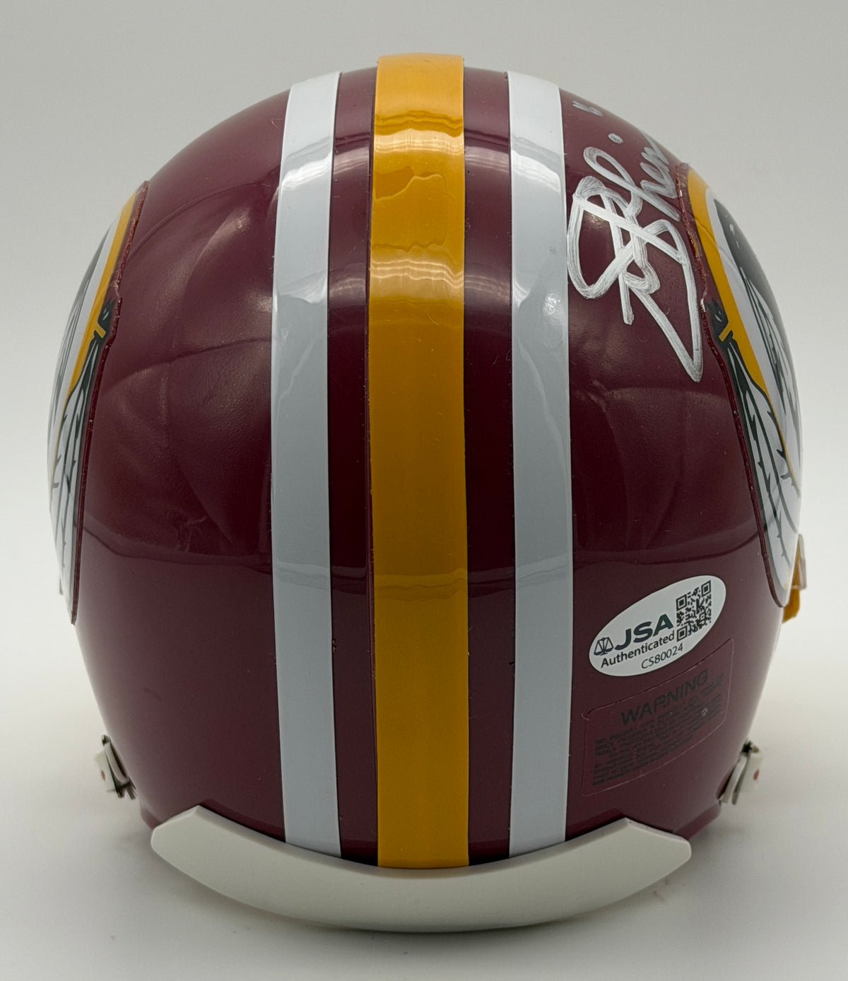 Joe Theismann Signed/Autographed Mini Helmet Washington Redskins JSA 214915