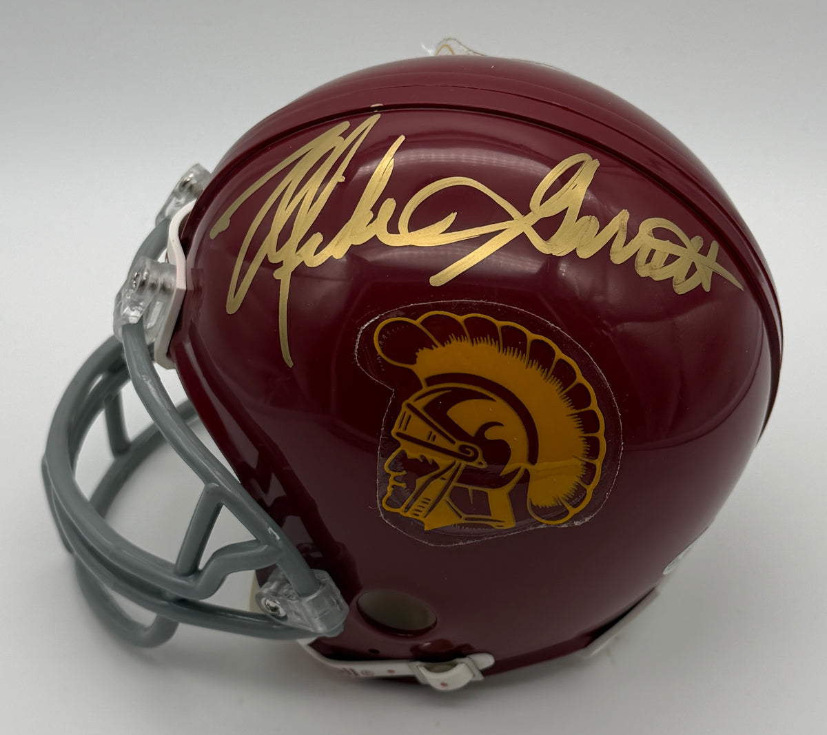 Mike Garrett Signed/Autographed Mini Helmet USC Trojans JSA 214916