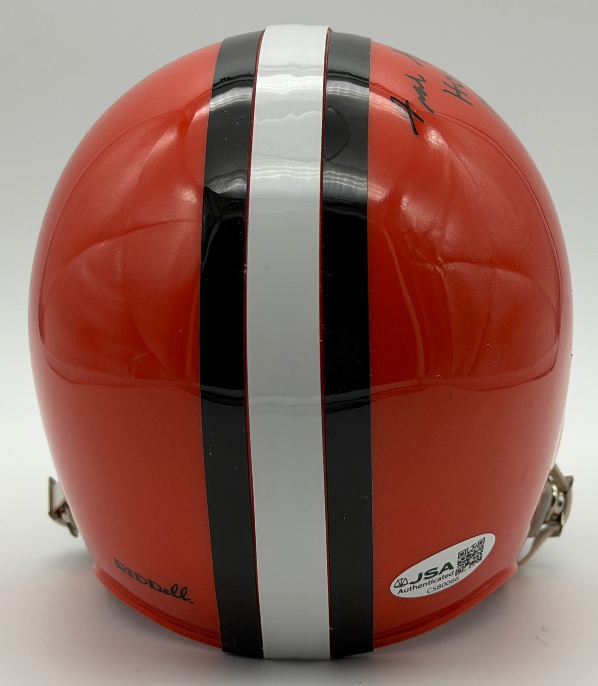 Frank Gatski HOF Signed/Autographed Mini Helmet Cleveland Browns JSA 214919