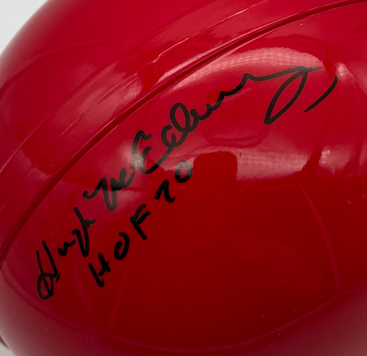 Hugh McElhenny HOF Signed/Autographed Mini Helmet 49ers JSA 214921