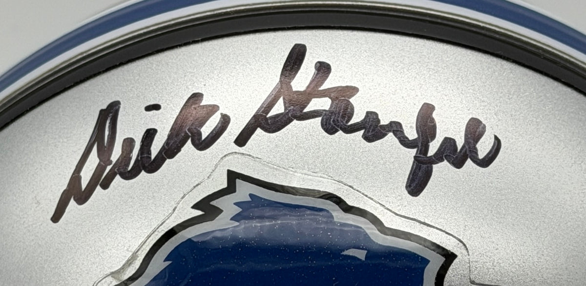 Dick Stanfel Signed/Autographed Mini Helmet Detroit Lions JSA 214923