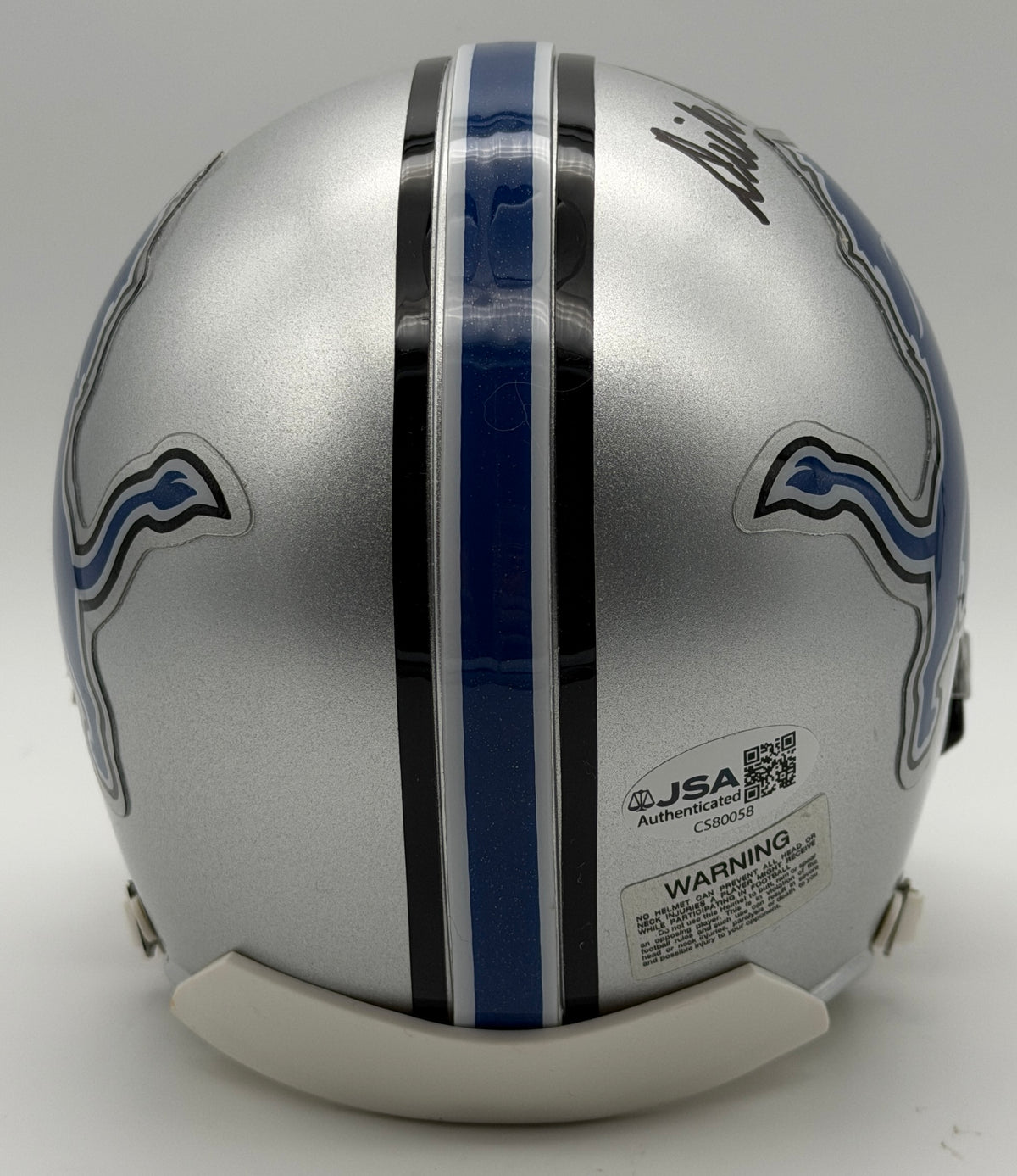 Dick Stanfel Signed/Autographed Mini Helmet Detroit Lions JSA 214923